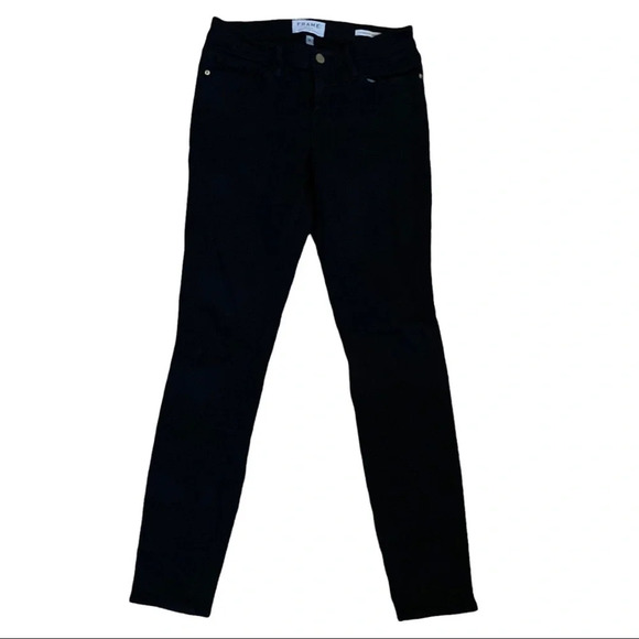 FRAME Black LeSkinny Jean  Sz: 26 - Picture 3 of 14